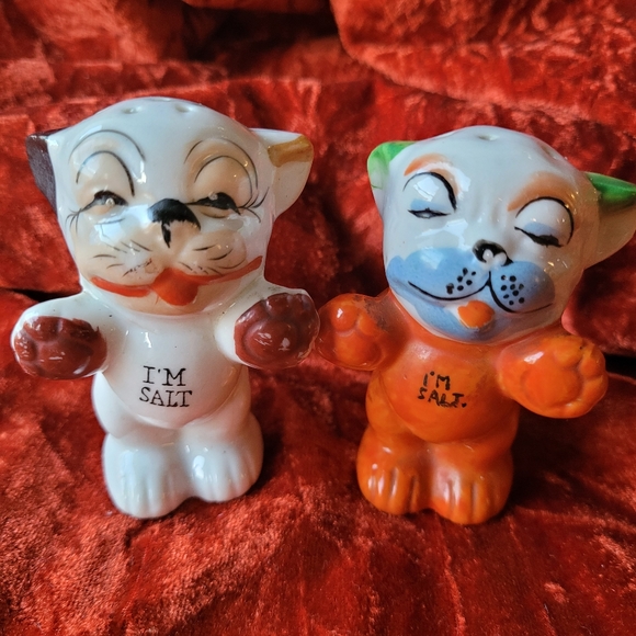 Dining Vintage Bonzo Dog Salt Shakers Poshmark